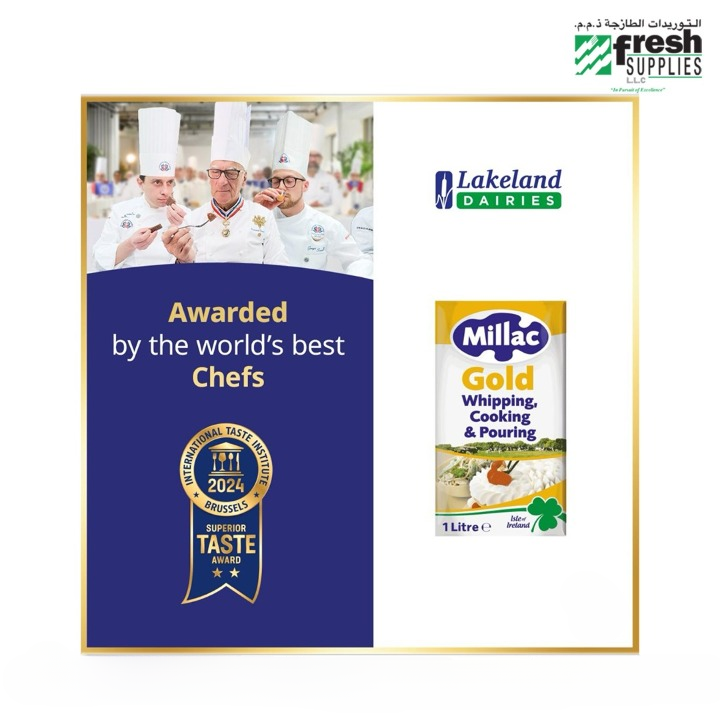 Awarded by the world’s best Chefs