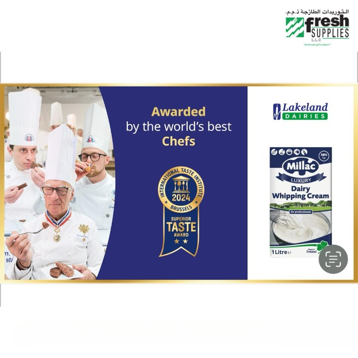 Awarded by the world’s best Chefs